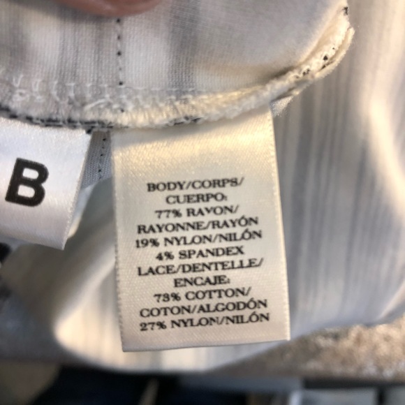 Ann Taylor Sleeveless Black & Cream Dress - Picture 7 of 8